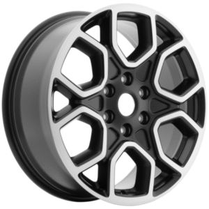 Platišče iz lahke zlitine 20" 6 x 2 kraki, mat črna